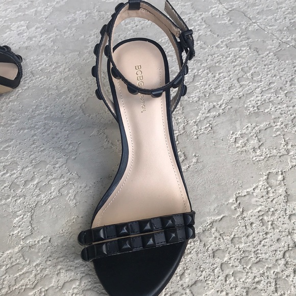 BCBGENERATION STUDDED ANKLE STRAP HEELS NWT - Picture 6 of 6